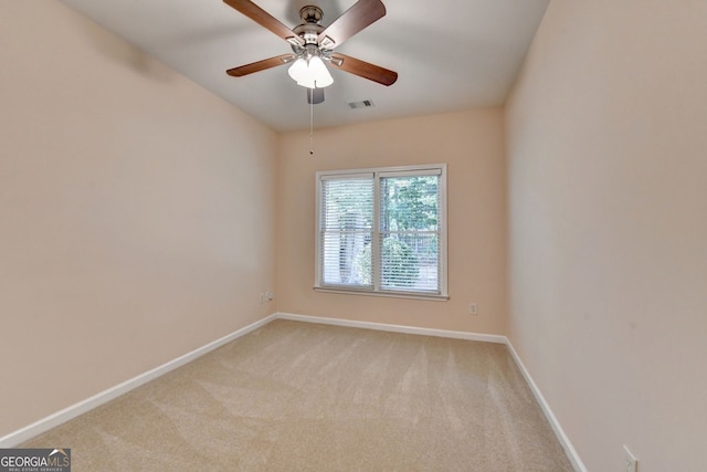 1635 Lake Heights Cir, Dacula, GA 30019 - unfurnished room with light carpet and ceiling fan