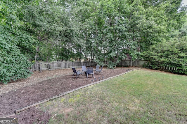 1635 Lake Heights Cir, Dacula, GA 30019 - view of fenced backyard