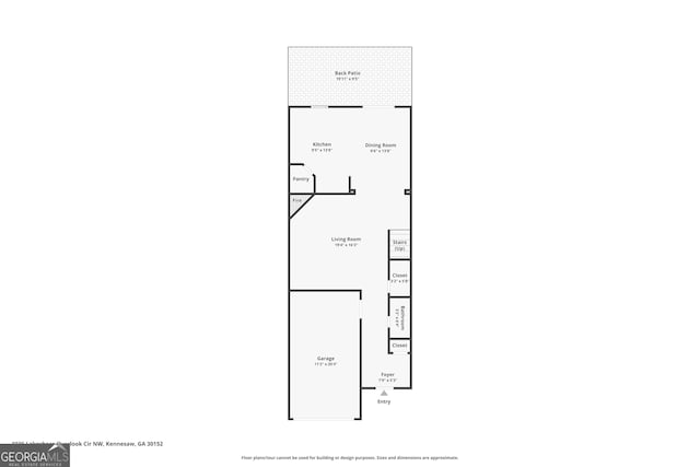 1936 Lakeshore Overlook Cir NW, Kennesaw, GA 30152 - view of home floor plan