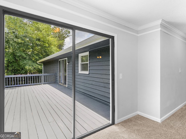 4720 Hull Rd SE, Conyers, GA 30094 - view of wooden terrace