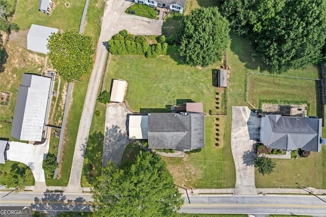 47 Powder Springs St, Hiram, GA 30141 - aerial view of property and surrounding area