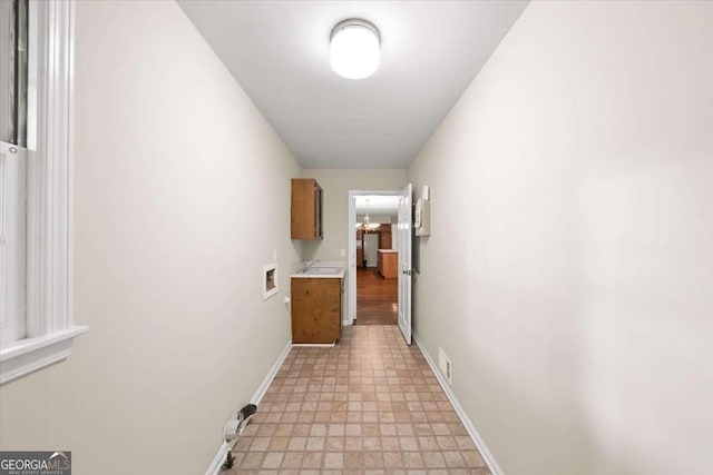 2179 Mountclaire Ct, Stone Mountain, GA 30087 - hall featuring baseboards