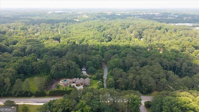 2179 Mountclaire Ct, Stone Mountain, GA 30087 - bird's eye view of a forest