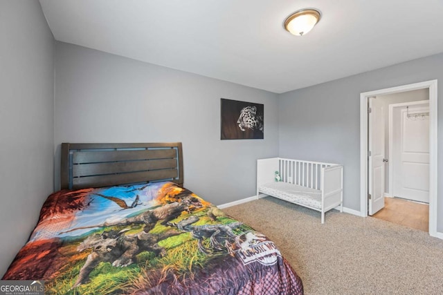 6422 Woodland Station Dr, Lula, GA 30554 - carpeted bedroom featuring baseboards