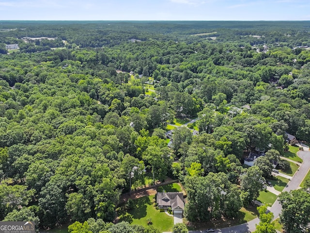105 Crestview Dr, Jefferson, GA 30549 - aerial view of a heavily wooded area