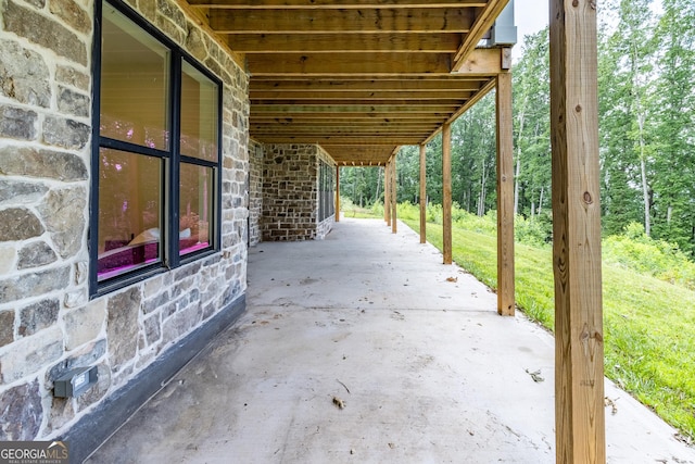 4384 Round Pond Rd, Lafayette, GA 30728 - view of patio / terrace