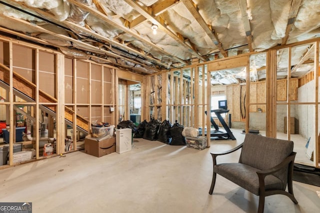 4395 Capstone Ct, Roswell, GA 30075 - view of below grade area