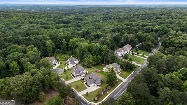 4395 Capstone Ct, Roswell, GA 30075 - view of property location with a forest and nearby suburban area