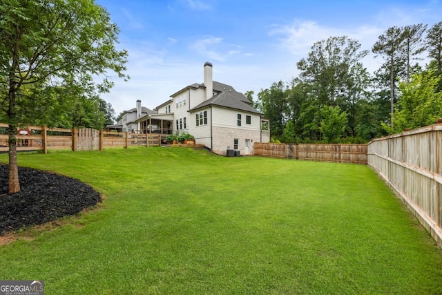 4395 Capstone Ct, Roswell, GA 30075 - view of fenced backyard