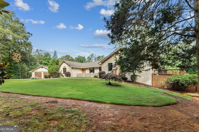 980 Casteel Rd, Powder Springs, GA 30127 - view of front of house