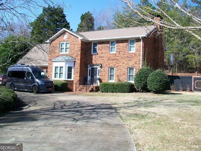250 Tommy Aaron Dr, Gainesville, GA 30506 - view of front of home with driveway and brick siding