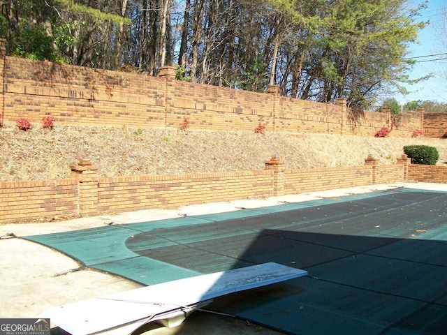 250 Tommy Aaron Dr, Gainesville, GA 30506 - view of swimming pool with a fenced backyard