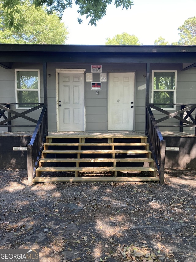 2960 Churchill St, Macon, GA 31204 - view of exterior entry with covered porch