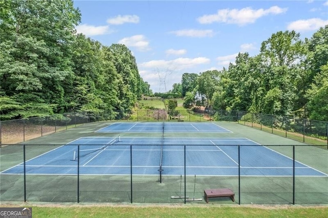 1279 Colony Pl, Marietta, GA 30068 - view of tennis court featuring community basketball court
