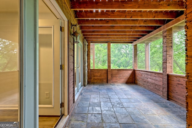 33 Berkshire Ln, Dillard, GA 30537 - unfurnished sunroom with healthy amount of natural light