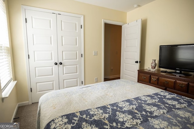 126 Savannah Way, Milner, GA 30257 - bedroom featuring a closet and carpet