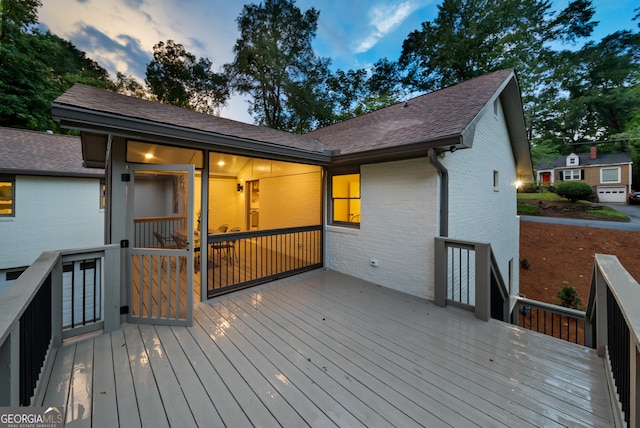 685 Pinecrest Dr, Athens, GA 30605 - view of wooden terrace