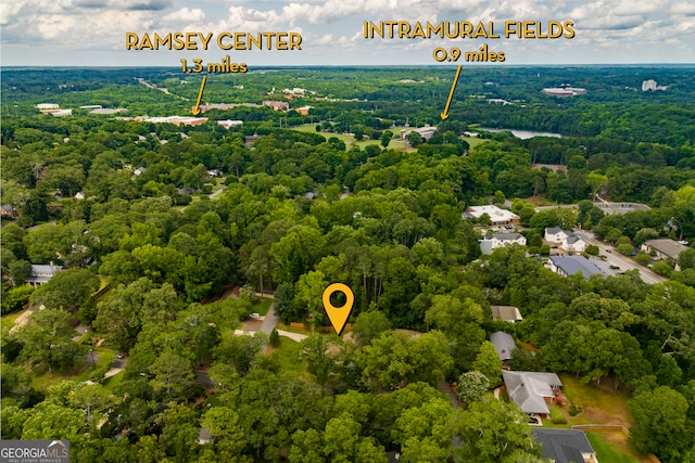 685 Pinecrest Dr, Athens, GA 30605 - drone / aerial view of a heavily wooded area