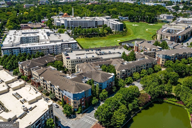 400 17th St NW Unit 2308, Atlanta, GA 30363 - view of urban area with a golf club and a large body of water