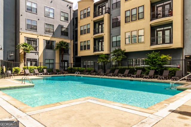 400 17th St NW Unit 2308, Atlanta, GA 30363 - community pool featuring a patio