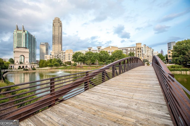 400 17th St NW Unit 2308, Atlanta, GA 30363 - dock area with a water view