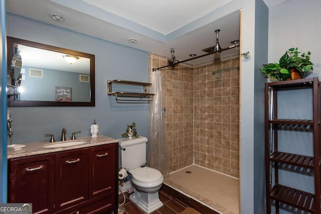 375 Ralph Mcgill Blvd NE Unit 1701, Atlanta, GA 30312 - bathroom featuring vanity and tiled shower