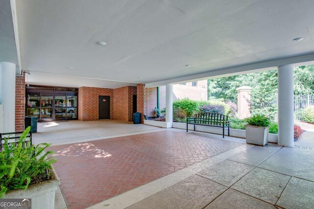 375 Ralph Mcgill Blvd NE Unit 1701, Atlanta, GA 30312 - view of patio / terrace