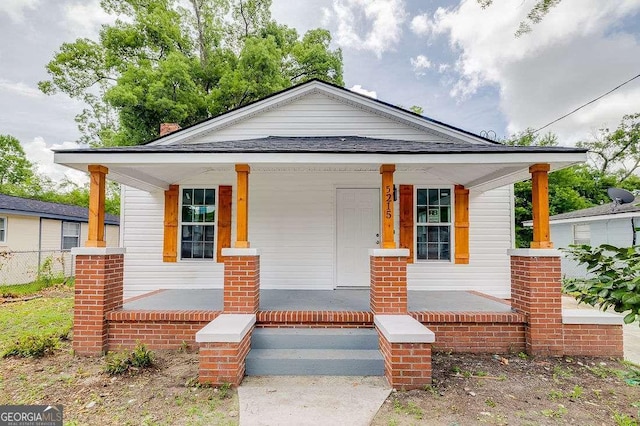 5215 Cordell St, Savannah, GA 31405 - view of front of property with covered porch