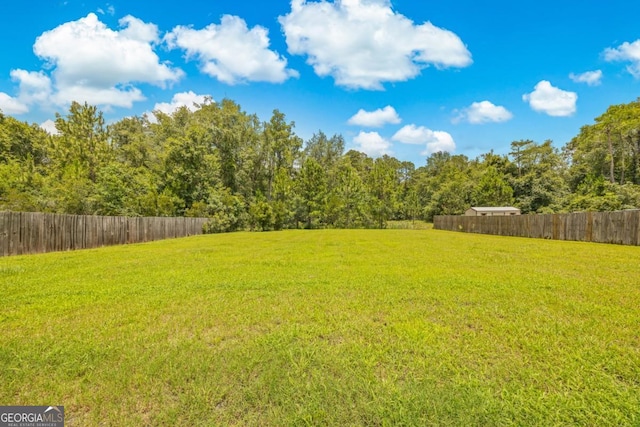 513 Cascade Ct, Hinesville, GA 31313 - view of fenced backyard