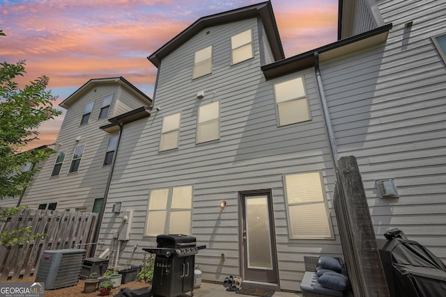 8215 Harlond Way, Suwanee, GA 30024 - view of back of house at dusk