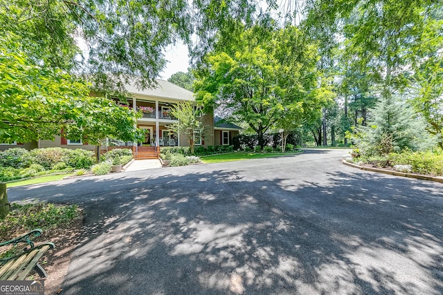 6180 Old Jefferson Rd, Athens, GA 30607 - view of front of home with a porch