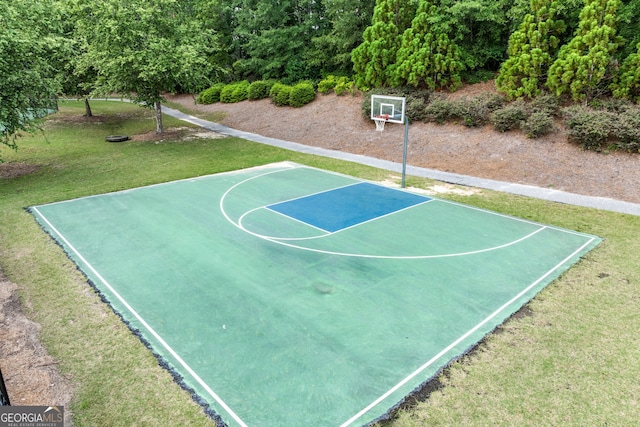 1626 Waterchase Dr, Dacula, GA 30019 - view of sport court with a yard and community basketball court
