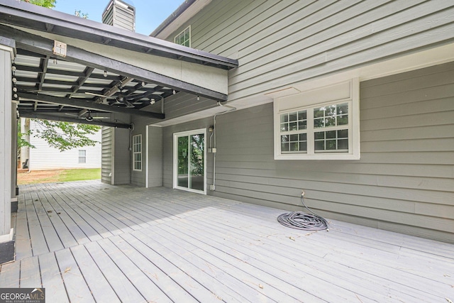 4959 Abbotts Glen Trl NW, Acworth, GA 30101 - view of deck