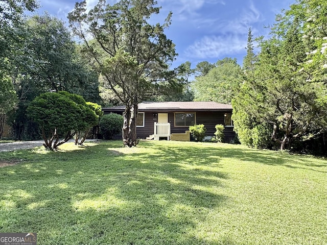 10173 Brass Ring Rd, Jonesboro, GA 30238 - view of front facade featuring a front yard