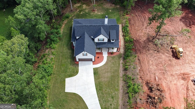 181 S Chattahoochee Dr, Hogansville, GA 30230 - view from above of property