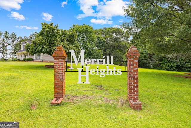 100 Merrill Dr, Lagrange, GA 30241 - view of grassy yard