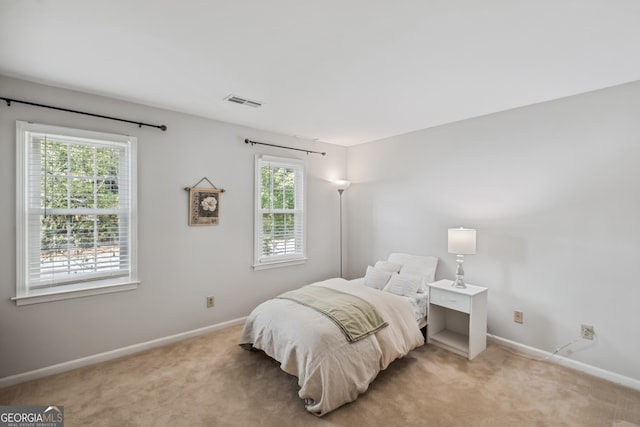 3220 Casteel Rd, Marietta, GA 30062 - bedroom with light carpet and baseboards