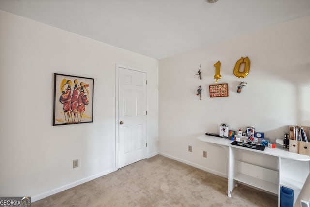 3220 Casteel Rd, Marietta, GA 30062 - unfurnished office with carpet flooring and baseboards