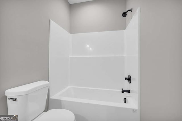 155 Carey St, Franklin Springs, GA 30662 - bathroom with toilet and shower / tub combination