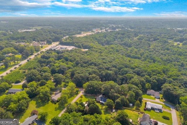 155 Carey St, Franklin Springs, GA 30662 - bird's eye view of a heavily wooded area
