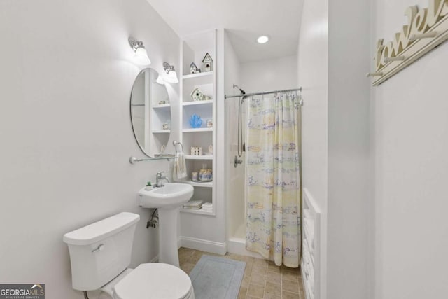 8485 Anchor On Lanier Ct, Gainesville, GA 30506 - full bathroom with toilet and a shower with curtain