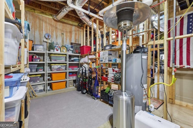 8485 Anchor On Lanier Ct, Gainesville, GA 30506 - storage area with water heater