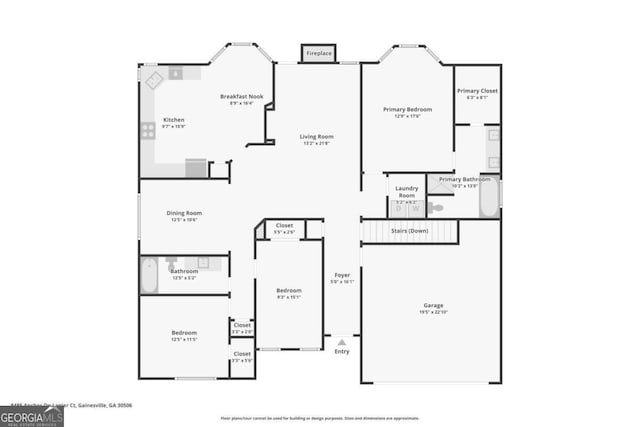 8485 Anchor On Lanier Ct, Gainesville, GA 30506 - view of property floor plan