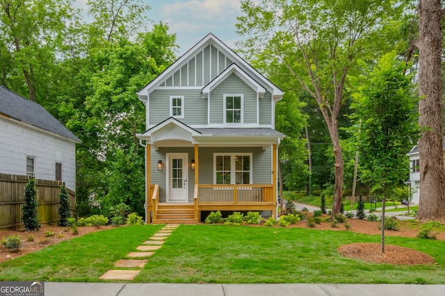38 Mildred Pl NW, Atlanta, GA 30318 - view of front of property with a porch