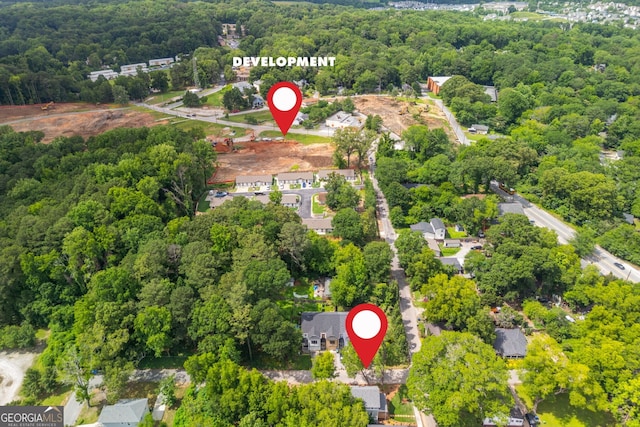 38 Mildred Pl NW, Atlanta, GA 30318 - drone / aerial view of a forest