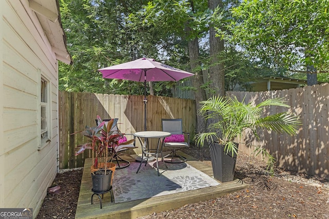 1036 Oxford Rd NE, Atlanta, GA 30306 - view of fenced backyard