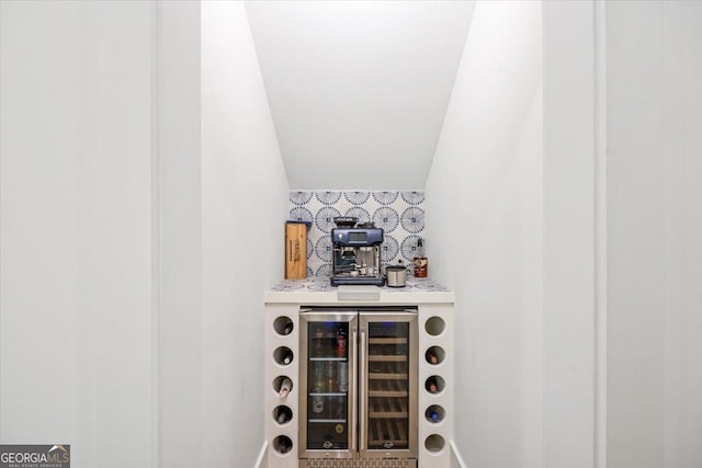 1585 Parks Rd, Forsyth, GA 31029 - indoor dry bar featuring beverage cooler