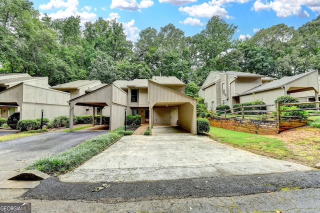 6221 Willow Run Rd, Peachtree Corners, GA 30092 - view of mid-century inspired home