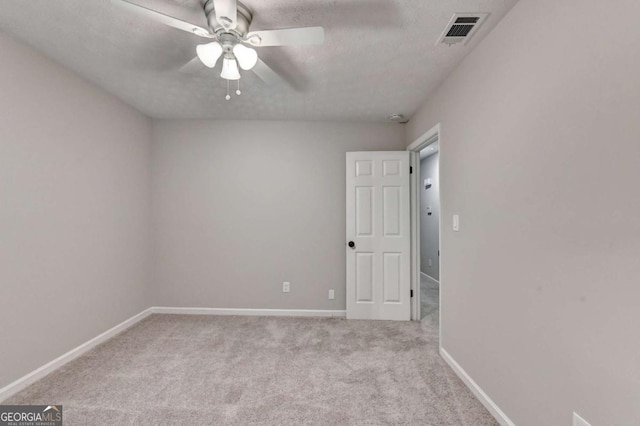 6221 Willow Run Rd, Peachtree Corners, GA 30092 - carpeted spare room featuring ceiling fan and a smoke detector