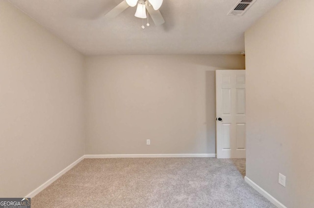 6221 Willow Run Rd, Peachtree Corners, GA 30092 - carpeted spare room with a ceiling fan and baseboards